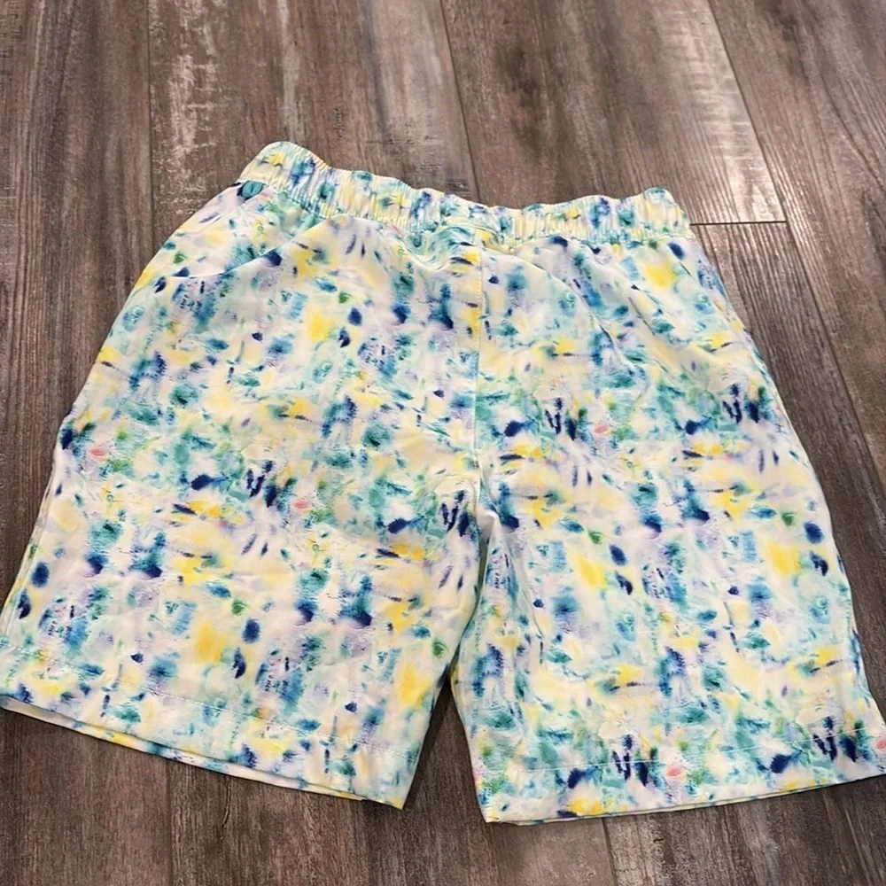 J. Crew Crewcuts Boys Splatter Swim Shorts size 14